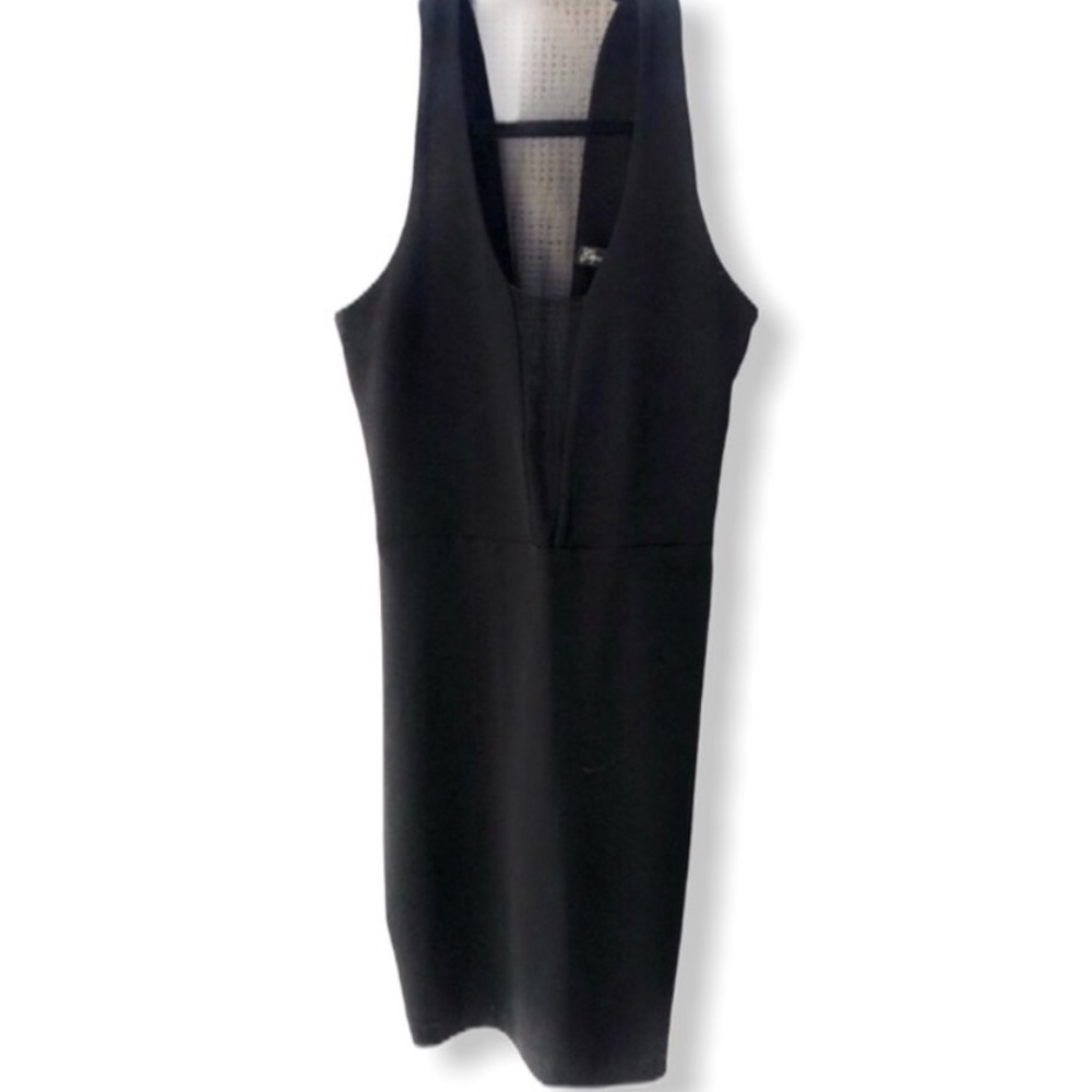 Elizabeth and James Black Mini Dress